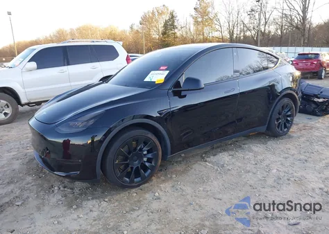 2022 Tesla Model Y Long Range Dual Motor All-Wheel Drive из США, поврежденный, VIN 7SAYGDEE6NF311146